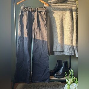 Denim Forum Farrah High-Rise Wide Jean